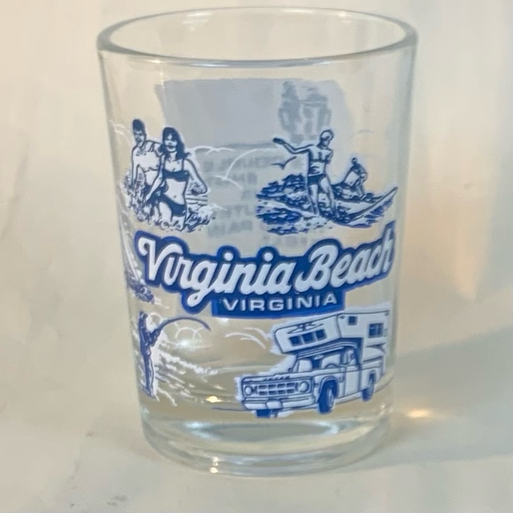 Virginia Beach, Virginia double shot glass.🍾